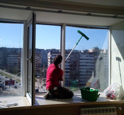 Мытье окон в однокомнатной квартире Навашино